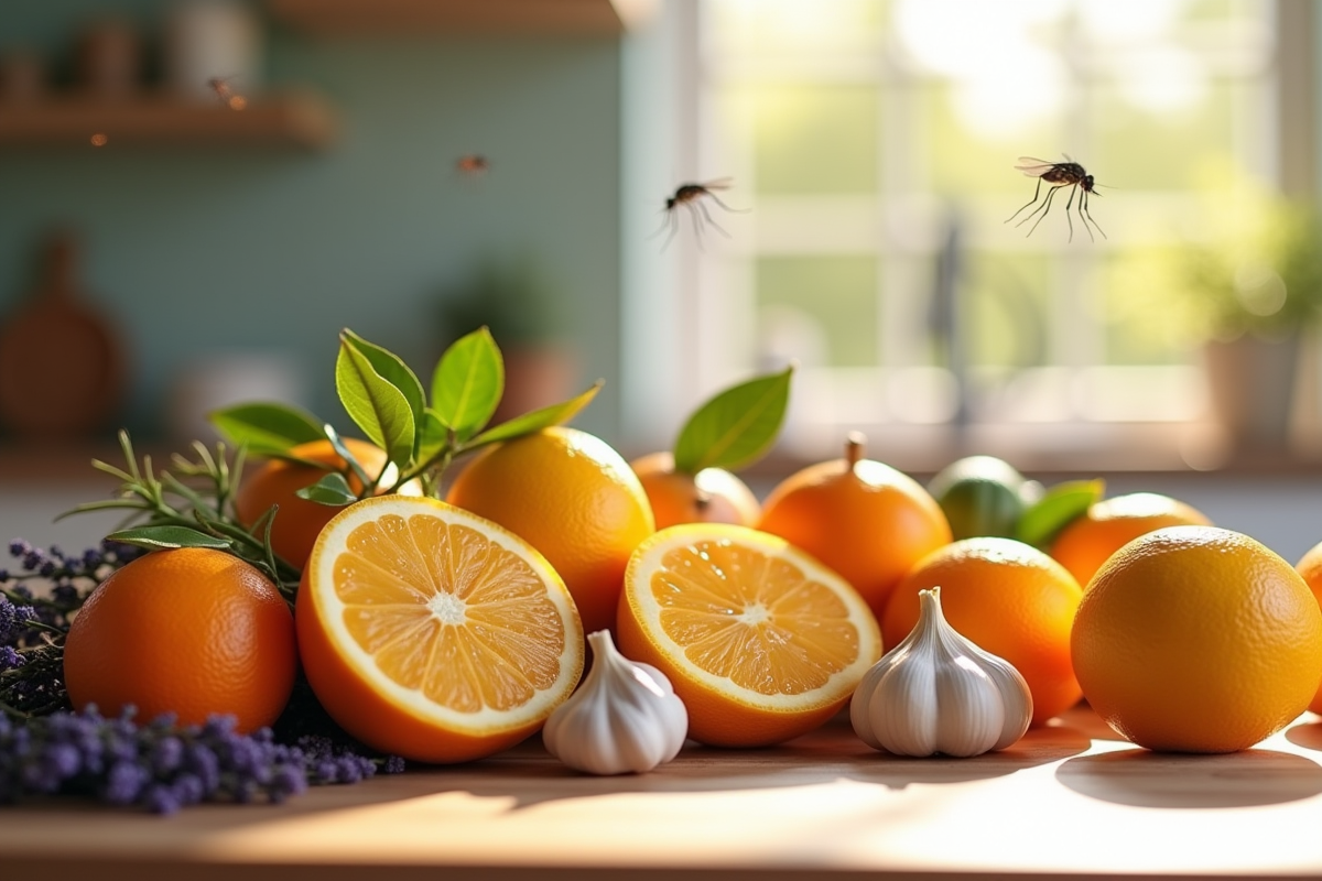 Odeurs répulsives efficaces contre les insectes