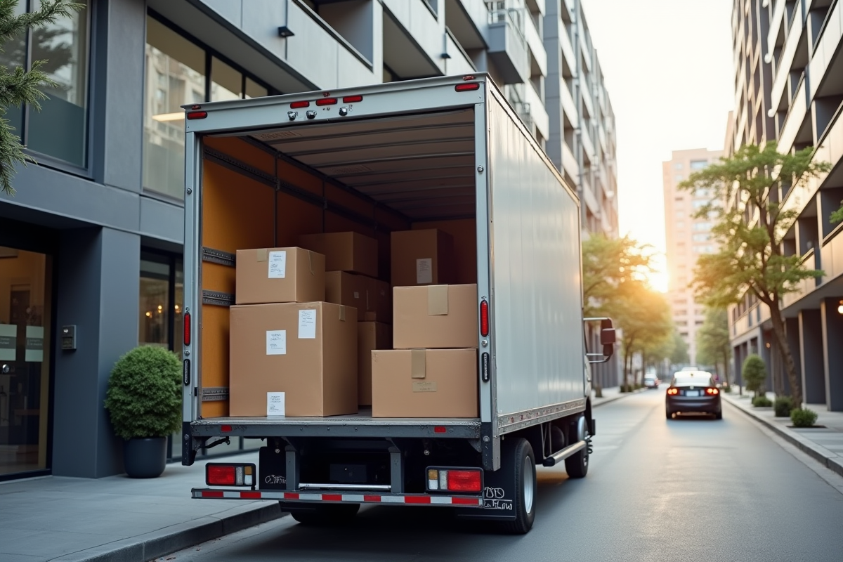 Choix de camion adapté pour déménager un espace de 100m2