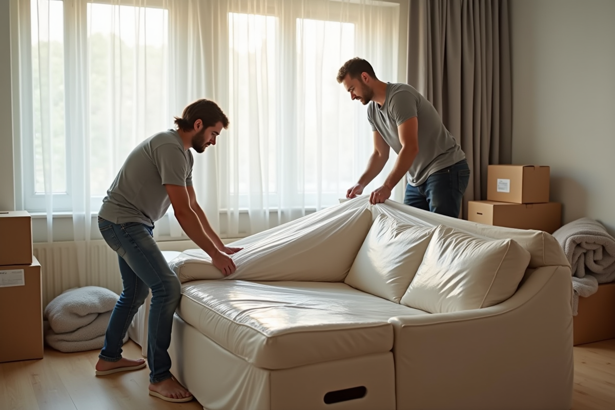 Protection de canapé pendant un déménagement : astuces et conseils