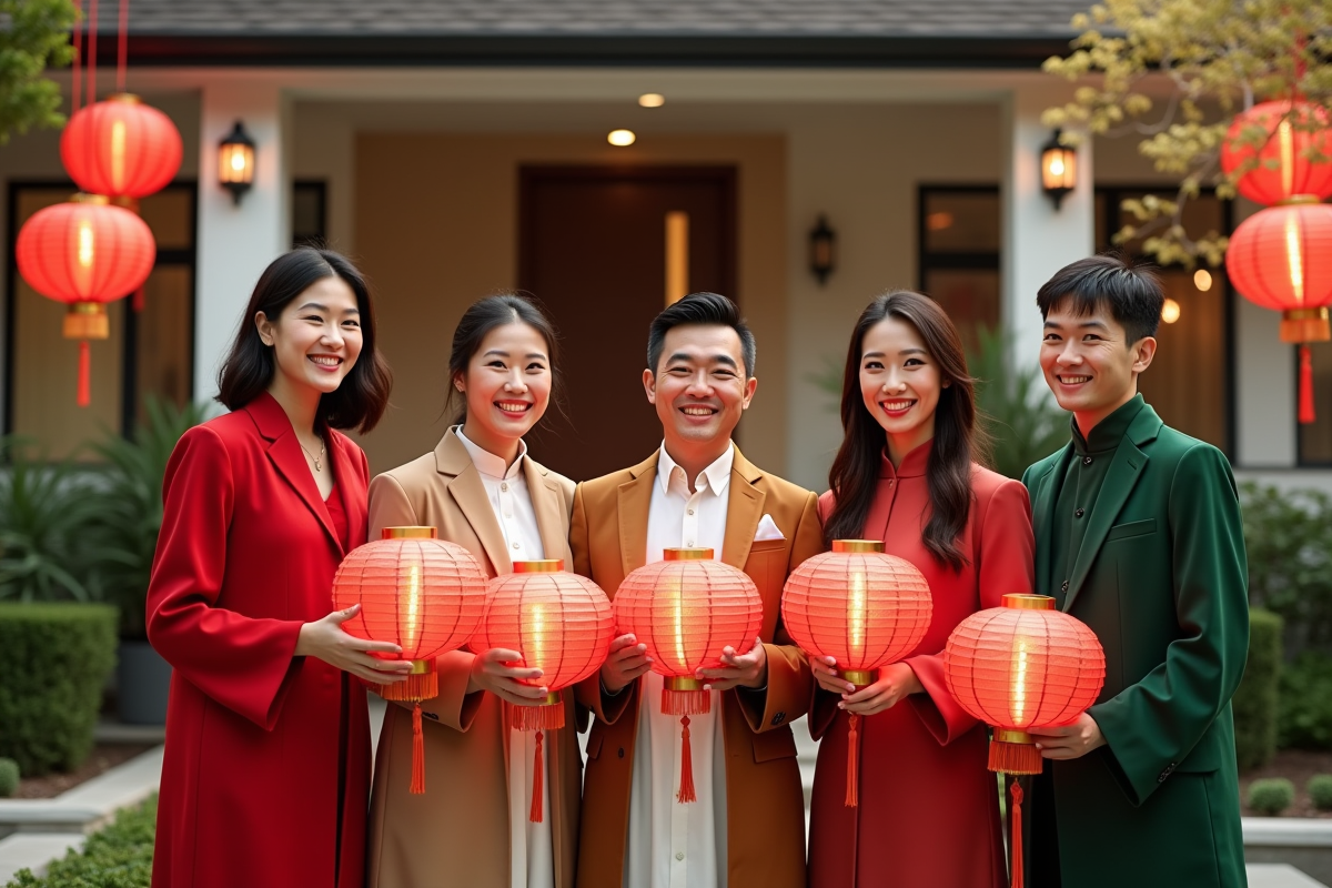 Couleurs idéales pour le feng shui du Nouvel An 2025 : conseils vestimentaires