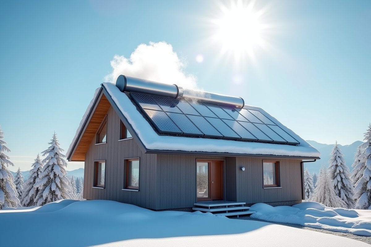 Fonctionnement du chauffe-eau solaire en hiver et son efficacité