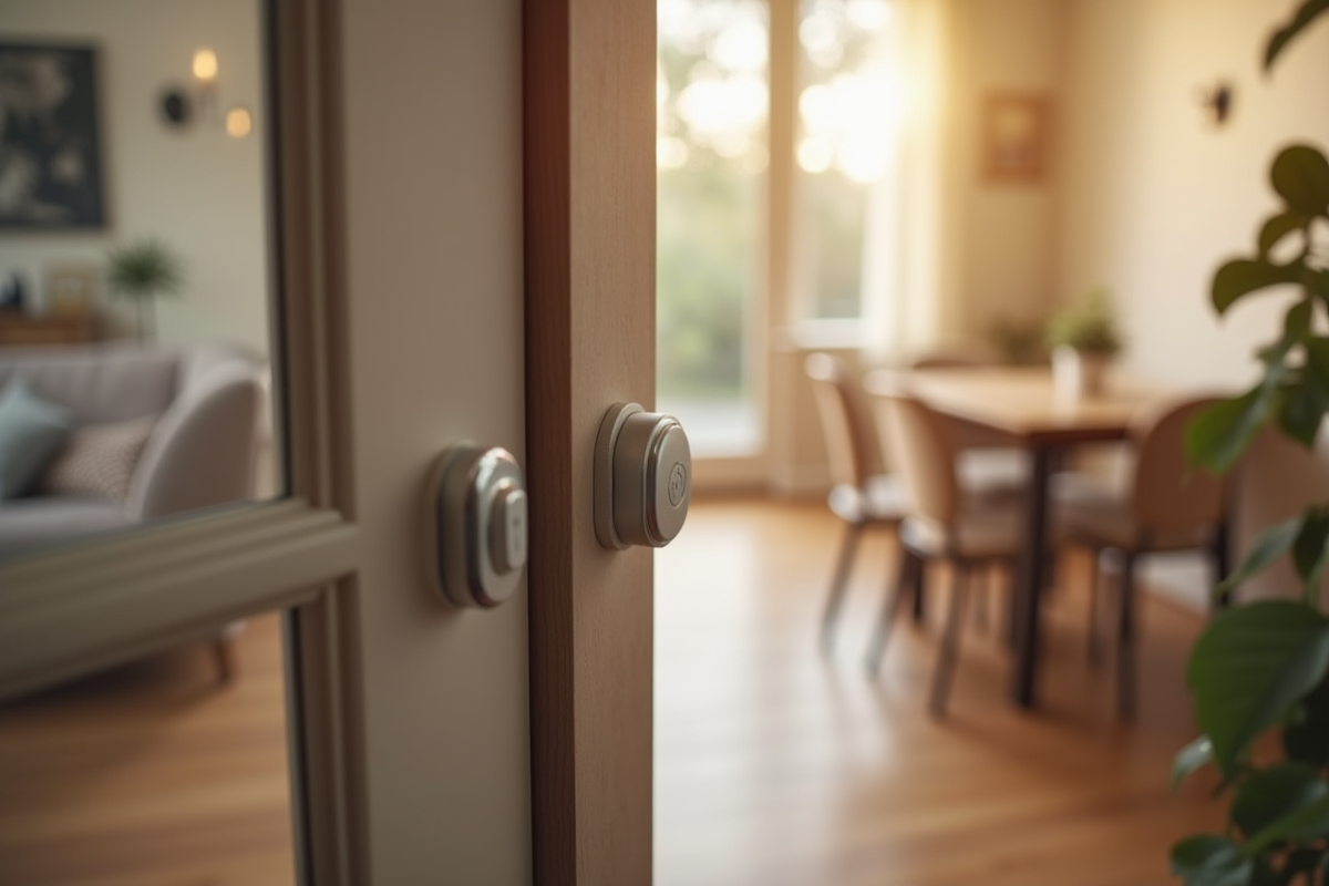 Emplacement du capteur de porte et son fonctionnement