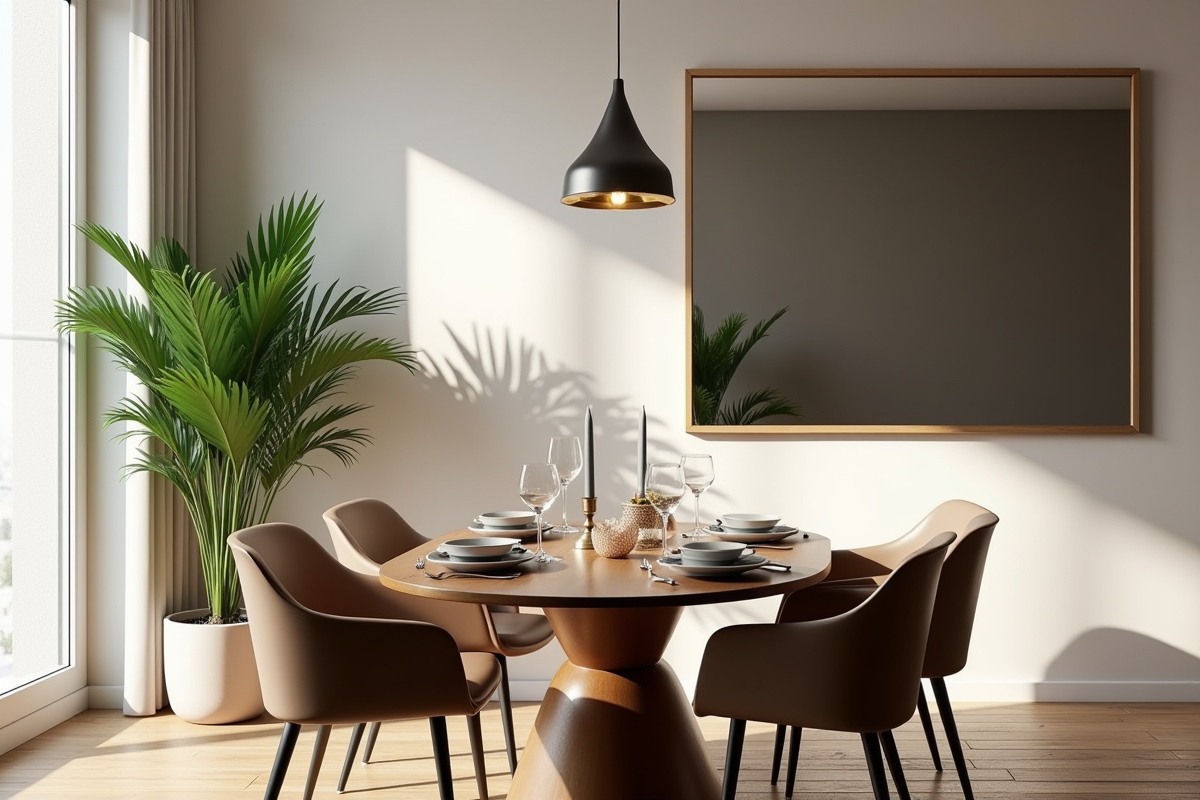 Placement optimal d’un miroir dans une salle à manger : conseils et astuces