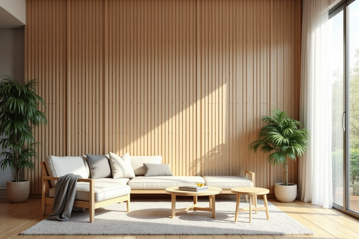Tendance actuelle des panneaux de bois dans la décoration intérieure